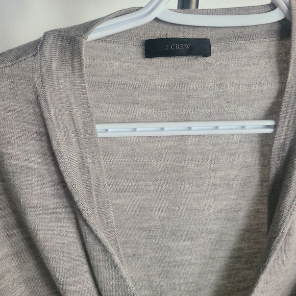 🖤 100% Merino Wool Jcrew Grey Sweater - Picture 2 of 3